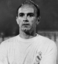 Real Madrid-legende Alfredo Di Stefano.