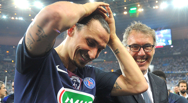 Met Zlatan Ibrahimovic als grote roerganger won trainer Laurent Blanc in eigen land elf hoofdprijzen in drie jaar tijd. Omdat het Champions League-avontuur telkens eindigde in de kwartfinale, moest Blanc afgelopen zomer vertrekken bij PSG.