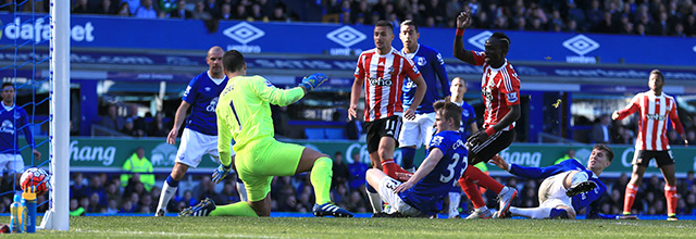 Sadio Mané zorgt voor de gelijkmaker.