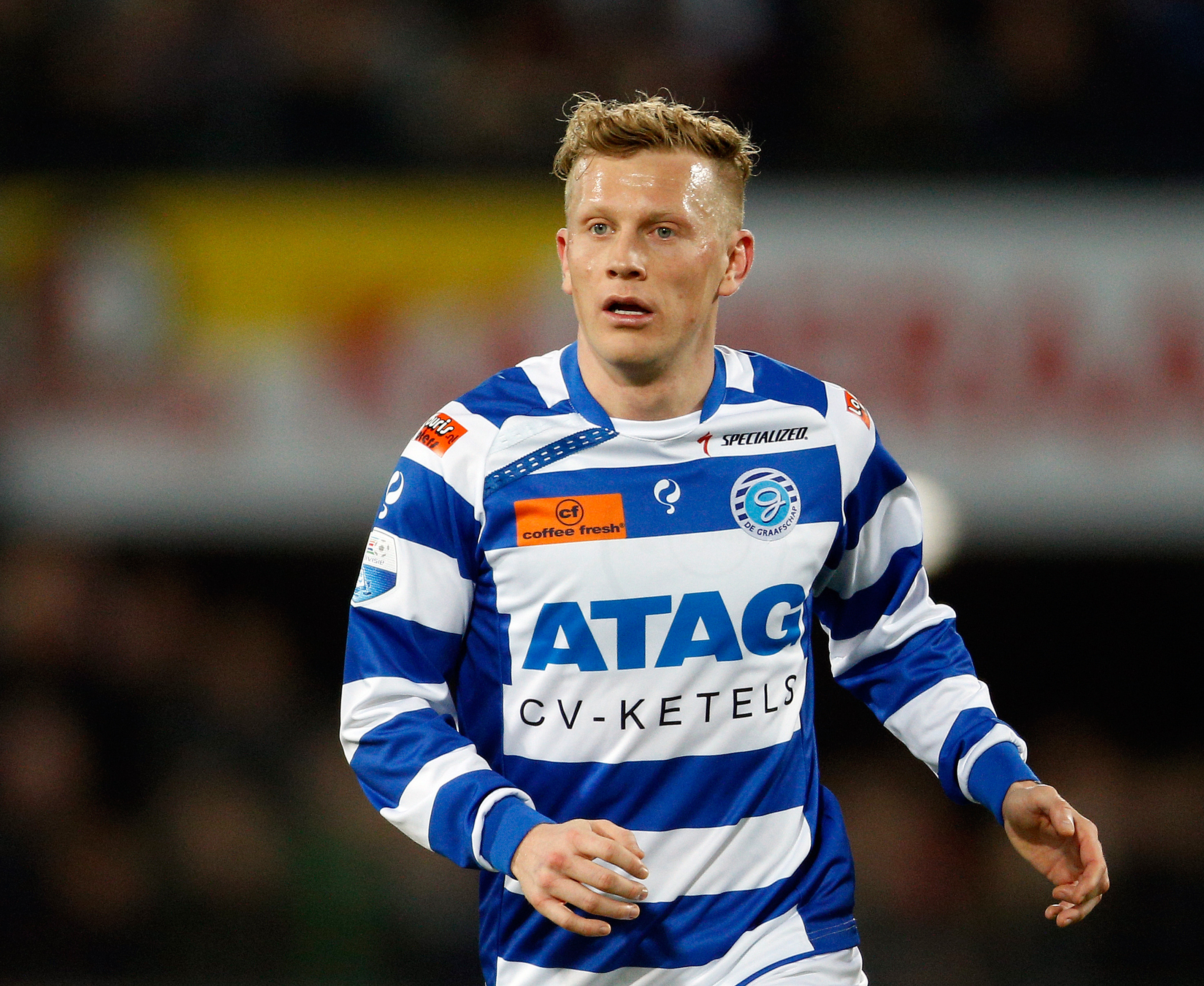 De Graafschap-vormgever Andrew Driver gaf dit seizoen al vier assists.