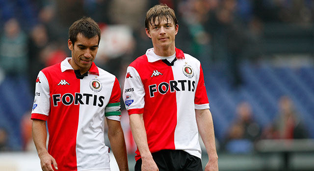 Giovanni van Bronckhorst en Jon Dahl Tomasson presteerden in hun twee periode bij Feyenoord naar behoren, maar de zo vurig gewenste landstitel leverde het niet op.