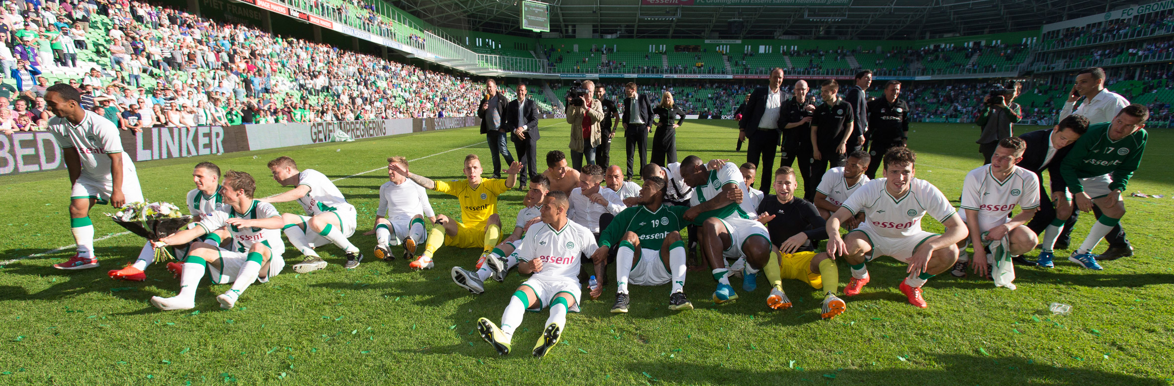 FC Groningen verzekerde zich vorig seizoen via de play-offs van Europees voetbal.