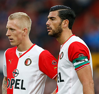 De tandem Graziano Pellè en Lex Immers waren vorig seizoen goed voor 35 Eredivisie-treffers. Immers scoorde dit seizoen nog niet, terwijl Pellè namens Southampton al drie keer het net wist te vinden.