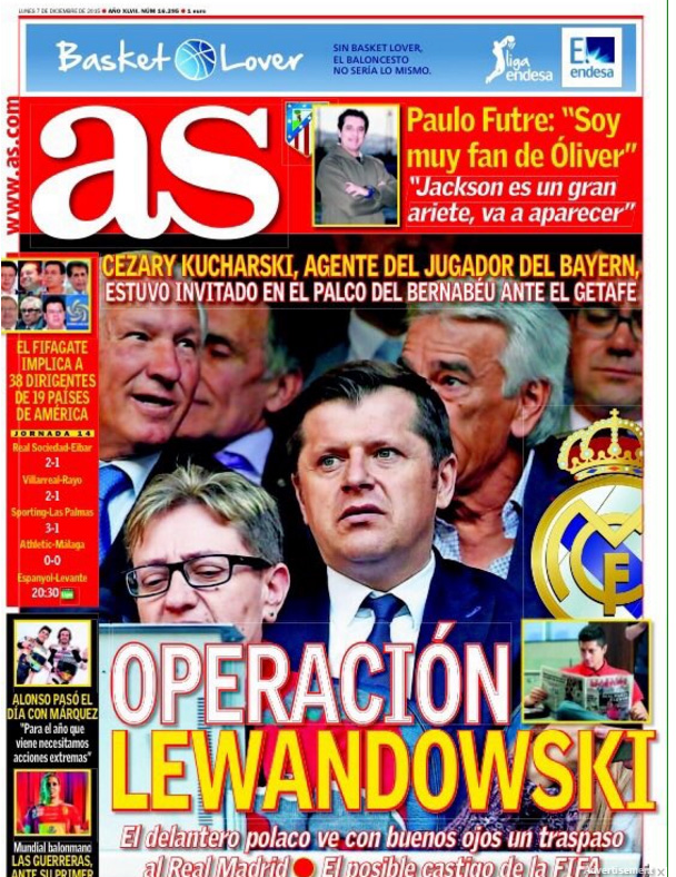 Operación Lewandowski in AS.