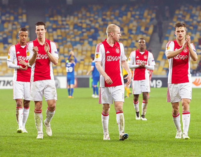 Ajax verloor vorige week met 1-0 van Dnjepr Dnjepropetrovsk.