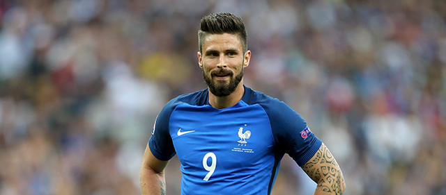 Frans international Olivier Giroud.