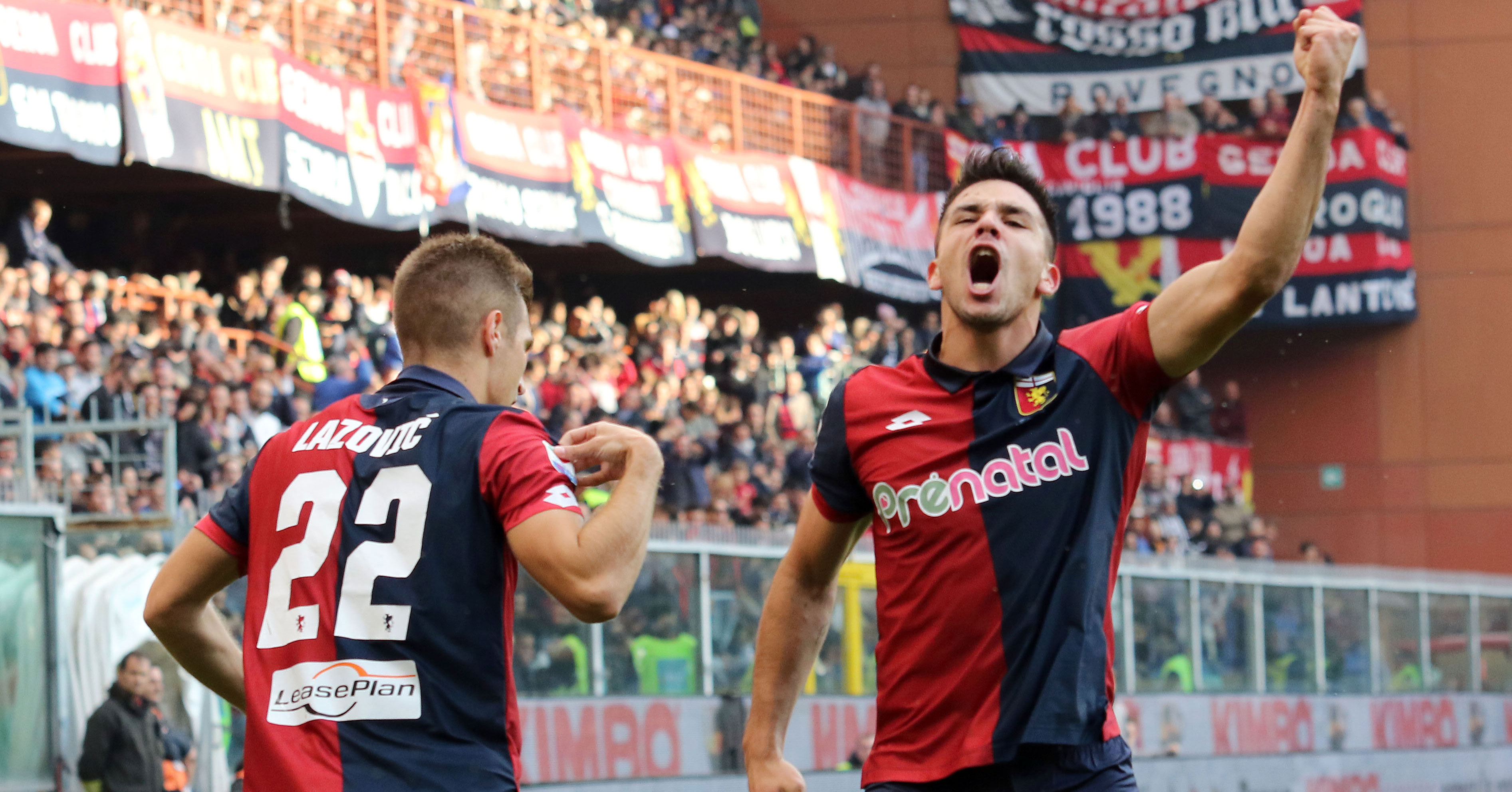 Giovanni Simeone scoorde tien keer in twintig competitiewedstrijden voor Genoa.