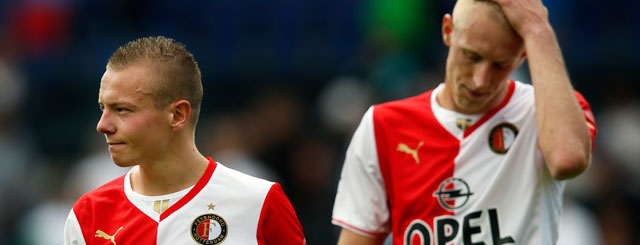Ook in augustus droop Feyenoord af na de wedstrijd tegen FC Twente.