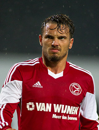 Rodney Sneijder speelde jarenlang op Sportpark De Toekomst.