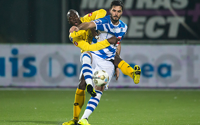 Danilo in zijn Roda JC-tijd, in duel met Denni Avdic van PEC Zwolle.