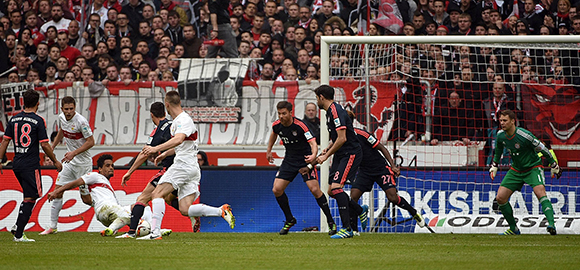 De 1-2 van VfB Stuttgart-middenvelder Didavi is in de maak.