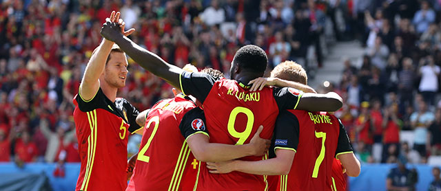 België won voor het eerst in zijn EK-historie twee duels op rij.