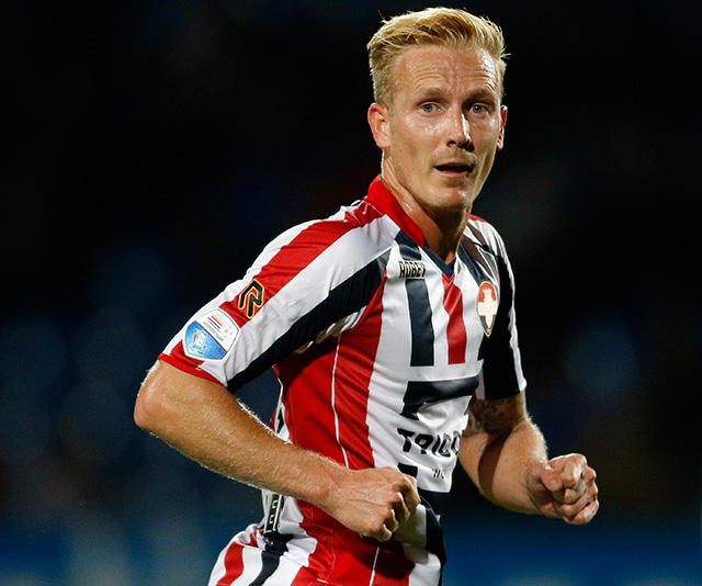 Nick van der Velden groeit dit seizoen in zijn rol als aangever bij Willem II.