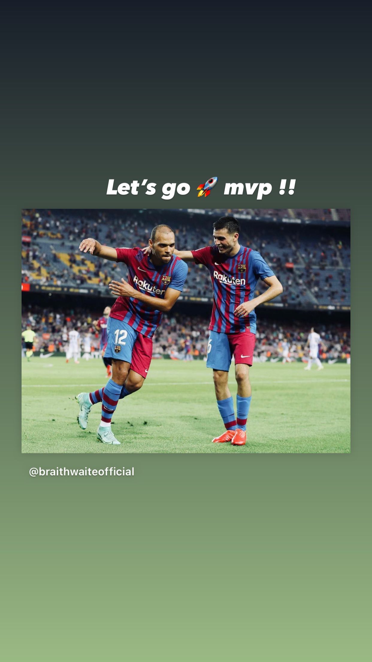 Memphis Depay op Instagram