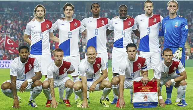 Met dit elftal won Nederland twee jaar geleden met 2-0 in Turkije.