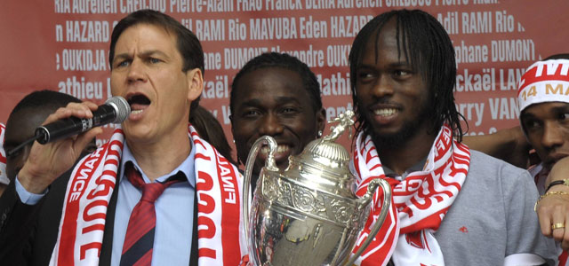 Rudi Garcia en Gervinho werkten tussen 2009 en 2011 ook al succesvol samen bij Lille, dat mede dankzij het in Rome weer herenigde duo de Franse dubbel won in 2010/11.