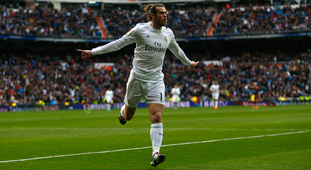 Gareth Bale maakte na anderhalve maand zijn rentree na een spierblessure en scoorde.