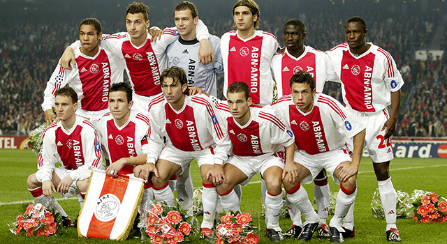 Nigel de Jong en Zlatan Ibrahimovic speelden tussen 2002 en 2004 samen bij Ajax.