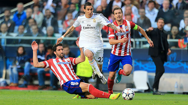 Ángel di María was volkomen ongrijpbaar voor de Atlético-defensie. Met een fantastische solo leidde de Argentijnse middenvelder de bevrijdende 2-1 voor Real Madrid in.