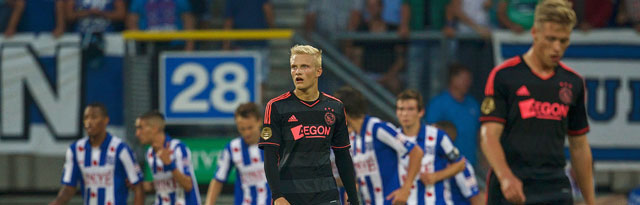 Nicolai Boilesen, voor het eerst sinds bijna twee jaar weer in de basis bij Ajax, baalt van een tegentreffer.