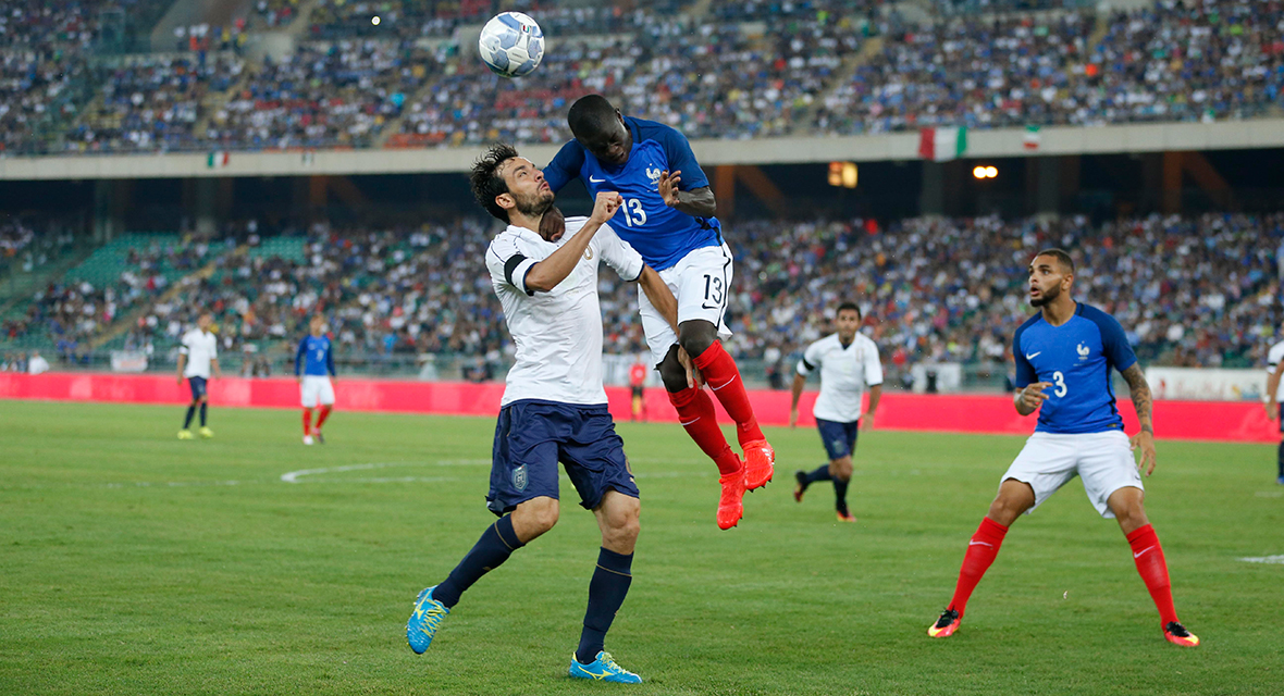 Italië speelde op 1 september tegen Frankrijk de eerste wedstrijd onder bondscoach Giampiero Ventura. De Fransen wonnen met 1-3. 