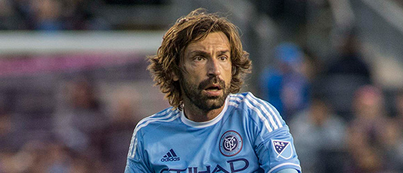 De entree van Andrea Pirlo was geen onverdeeld succes.