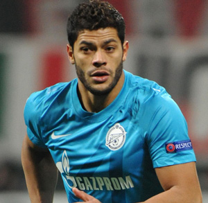 Zenit-aanvaller Hulk.