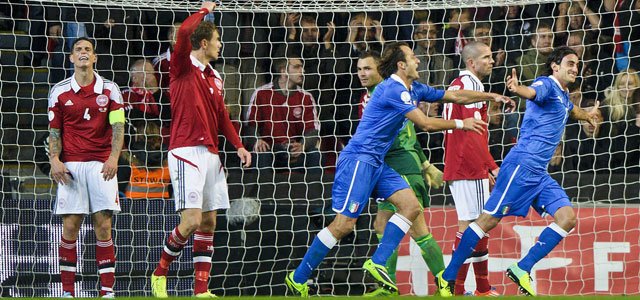 Door vrijdag in de thuiswedstrijd tegen Italië niet verder te komen dan een 2-2 gelijkspel, heeft Denemarken zijn kansen op een WK-ticket vergooid.