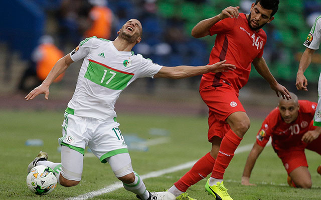 Algerije dwong na rust nauwelijks kansen af tegen Tunesië.