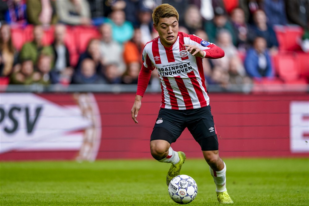 Ritsu Doan stapte dit seizoen over van FC Groningen naar PSV.