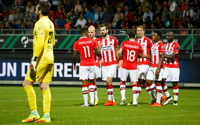 Eerder dit seizoen triomfeerde PSV met 1-3 op bezoek bij Excelsior.