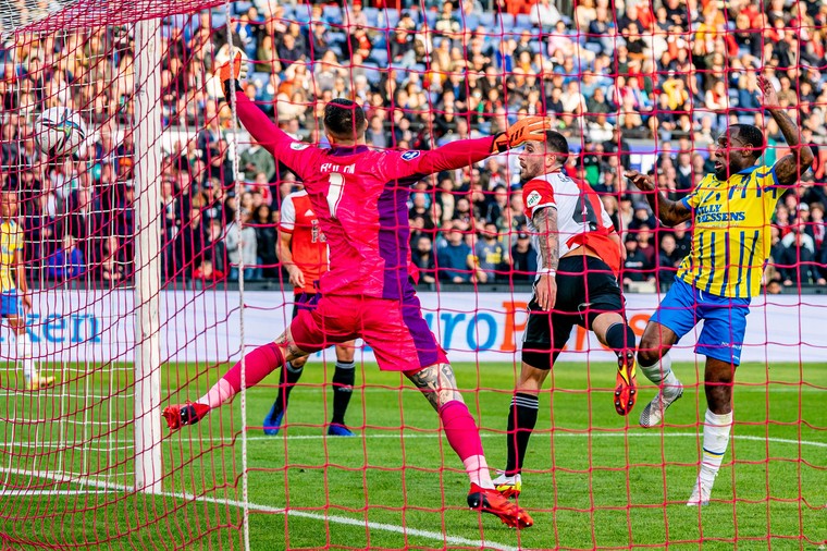 Feyenoord speelde medio oktober gelijk tegen RKC Waalwijk (2-2).