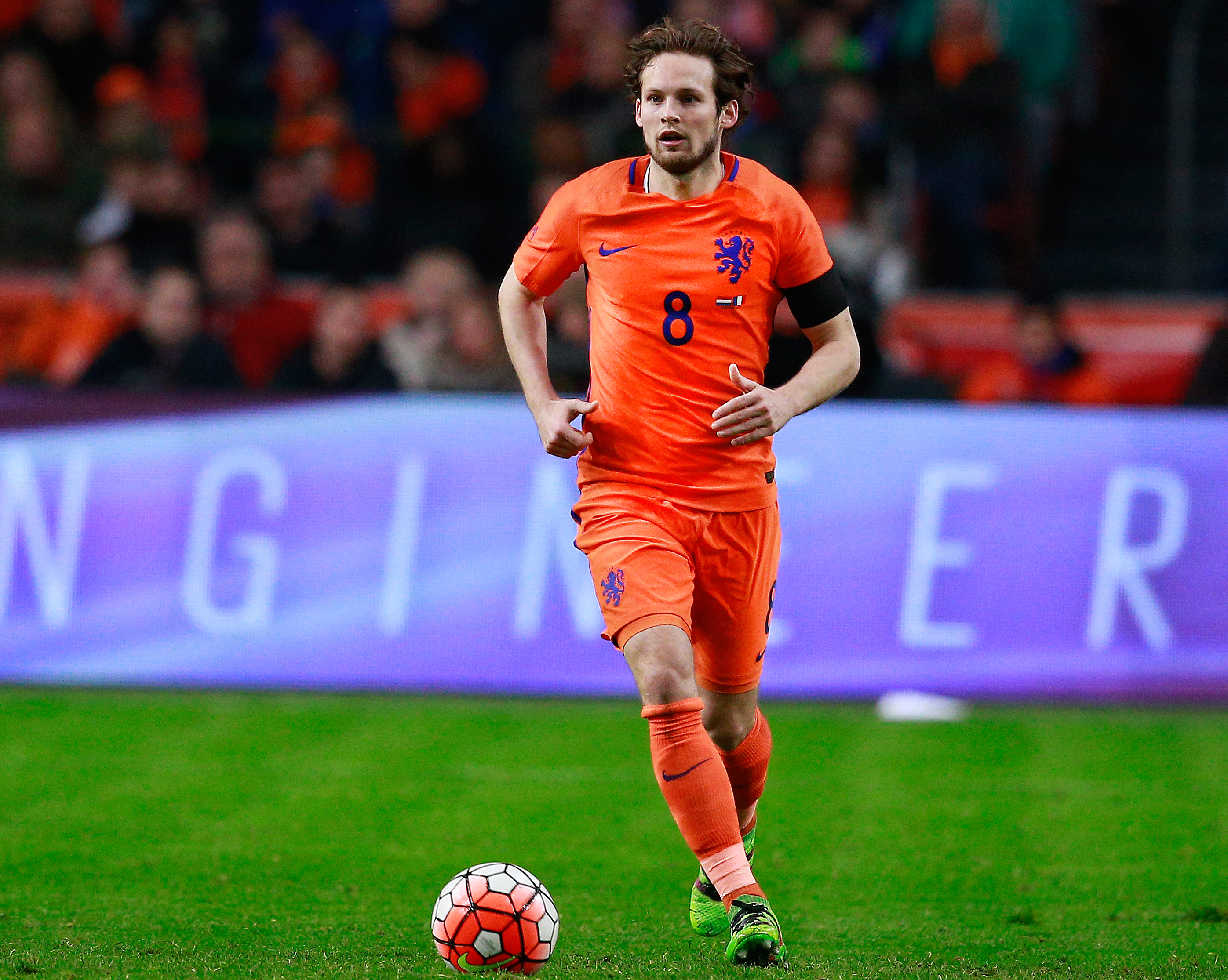 Reserve-aanvoerder Daley Blind kwam in actie in alle voorgaande 31 interlands van het Nederlands elftal. 