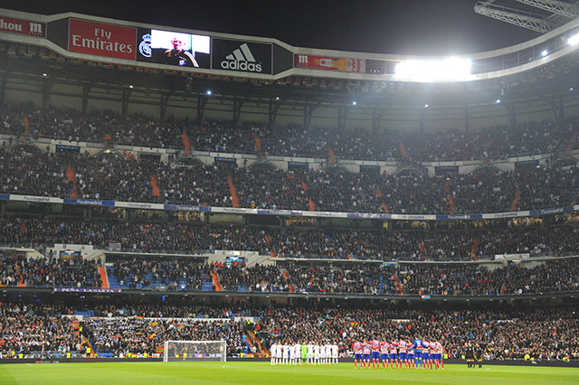 Tijdens de halve finale van de Copa del Rey, ook al tegen Real Madrid, wordt Luis Aragonés herdacht. Real zou uiteindelijk over twee duels winnen.