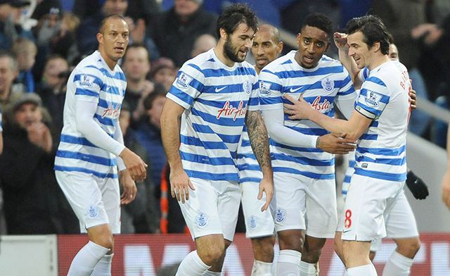 Leroy Fer opent na twintig minuten de score. De 24-jarige middenvelder maakt in Londen zijn derde competitietreffer van dit seizoen.