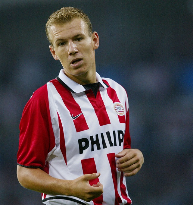 Arjen Robben in zijn tijd als speler van PSV. Zien we hem ooit nog terug in het shirt van de huidige landskampioen van Nederland?