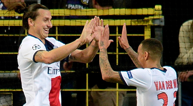Vertrekken Zlatan Ibrahimovic en Gregory van der Wiel deze zomer bij Paris Saint-Germain?