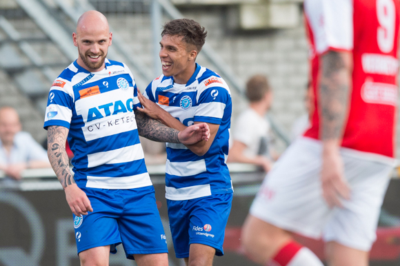 De Graafschap-middenvelder Bryan Smeets was blij met zijn doelpunt tegen zijn voormalig werkgever MVV Maastricht. &#039;Ik doe gewoon mijn werk, ik speel voor De Graafschap en daar doe ik mijn best voor. Dat moeten mensen accepteren en begrijpen.&#039;