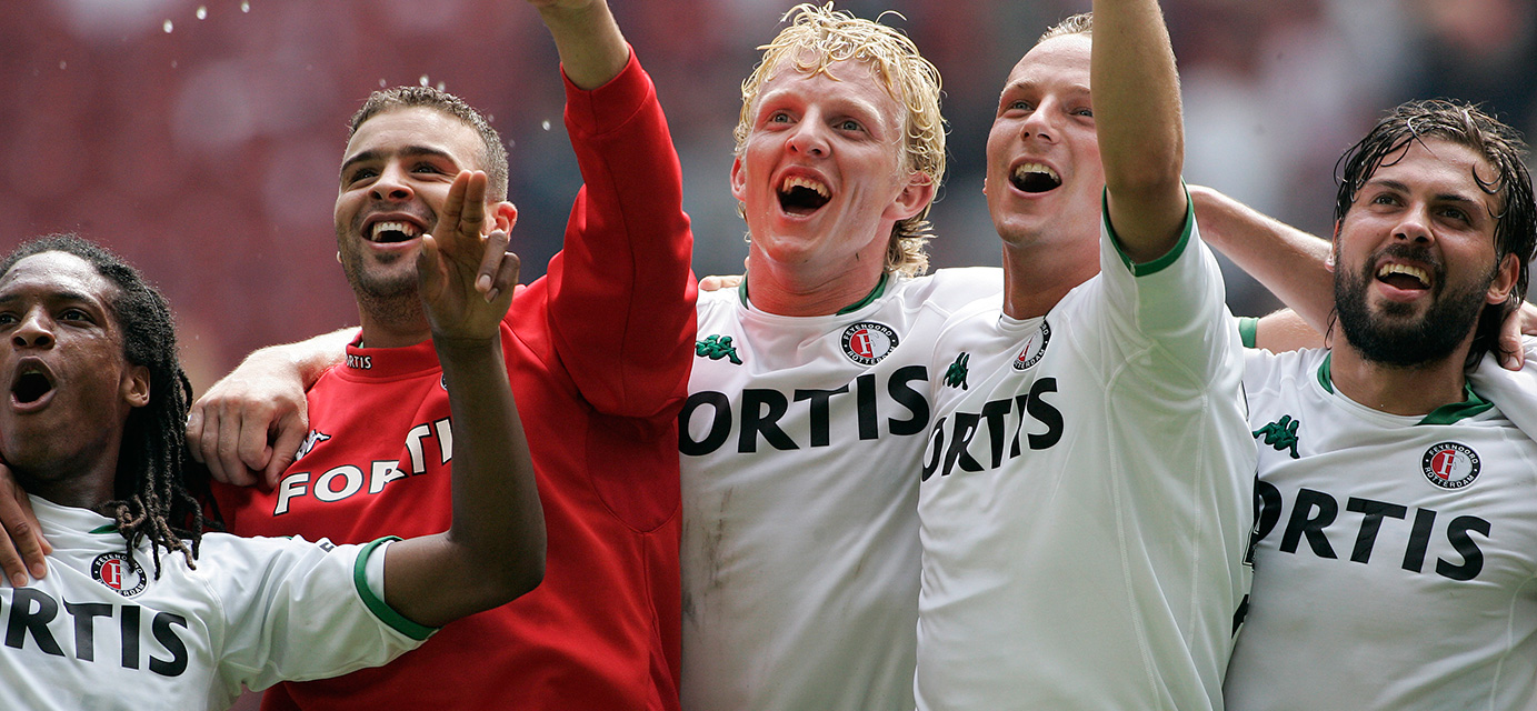 De laatste keer dat Feyenoord won in Amsterdam: 28 augustus 2005.