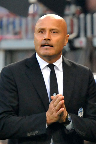 Stefano Colantuono van Atalanta Bergamo is de langstdienende trainer in de Serie A.