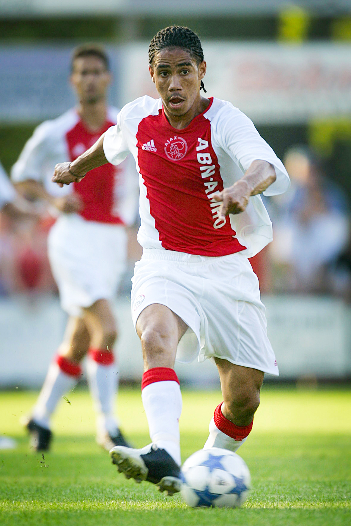 Steven Pienaar als speler van Ajax in 2005. 