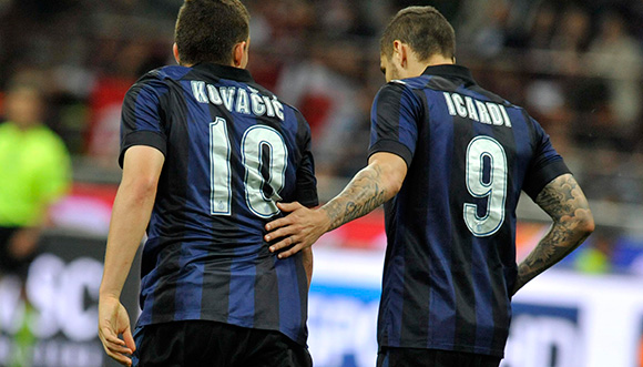 Mateo Kovacic en Mauro Icardi. Op weg naar de uitgang bij Internazionale?