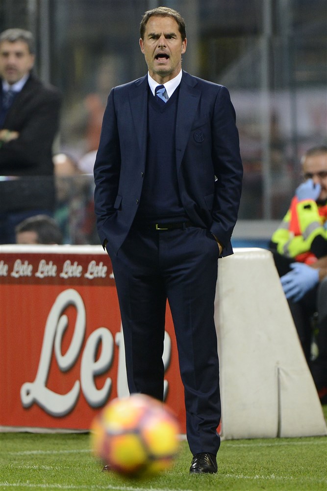 Frank de Boer werd bij Internazionale al na drie maanden op straat gezet.