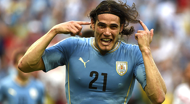 Edinson Cavani kon na zijn strafschop nog juichen, maar het lachen verging hem snel.