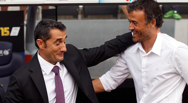 Ernesto Valverde neemt het zaterdag op tegen Luis Enrique, op wiens plaats de trainer van Athletic de Bilbao zelf ook had kunnen zitten.