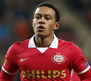 PSV&#039;er Memphis Depay.