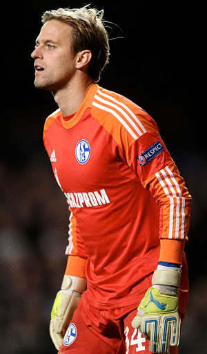 Timo Hildebrand in actie namens Schalke 04.