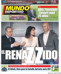 De cover van Mundo Deportivo: &#039;El Renazzido&#039;