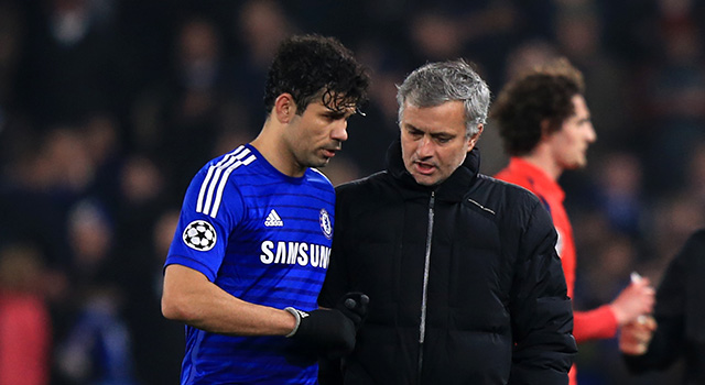 De Chelsea-fans hoeven zich geen zorgen te maken: Diego Costa is gelukkig bij Chelsea.