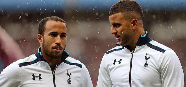 In navolging van zijn ploeggenoot Andros Townsend (links) dreigt ook Kyle Walker het WK te missen.